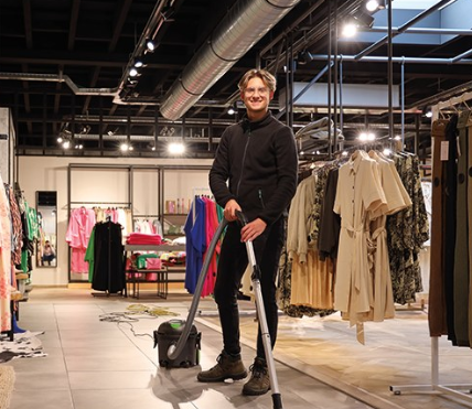 The Cleaning Factorty aan het werk bij Luxurious-Shopping by Laetitia